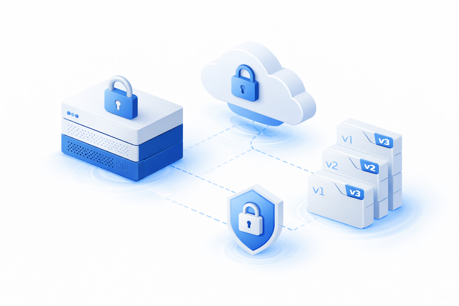 Illustration Datensicherheit