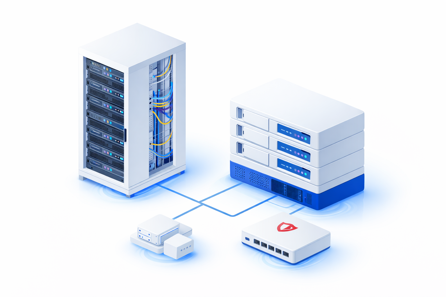 Illustration IT-Infrastruktur
