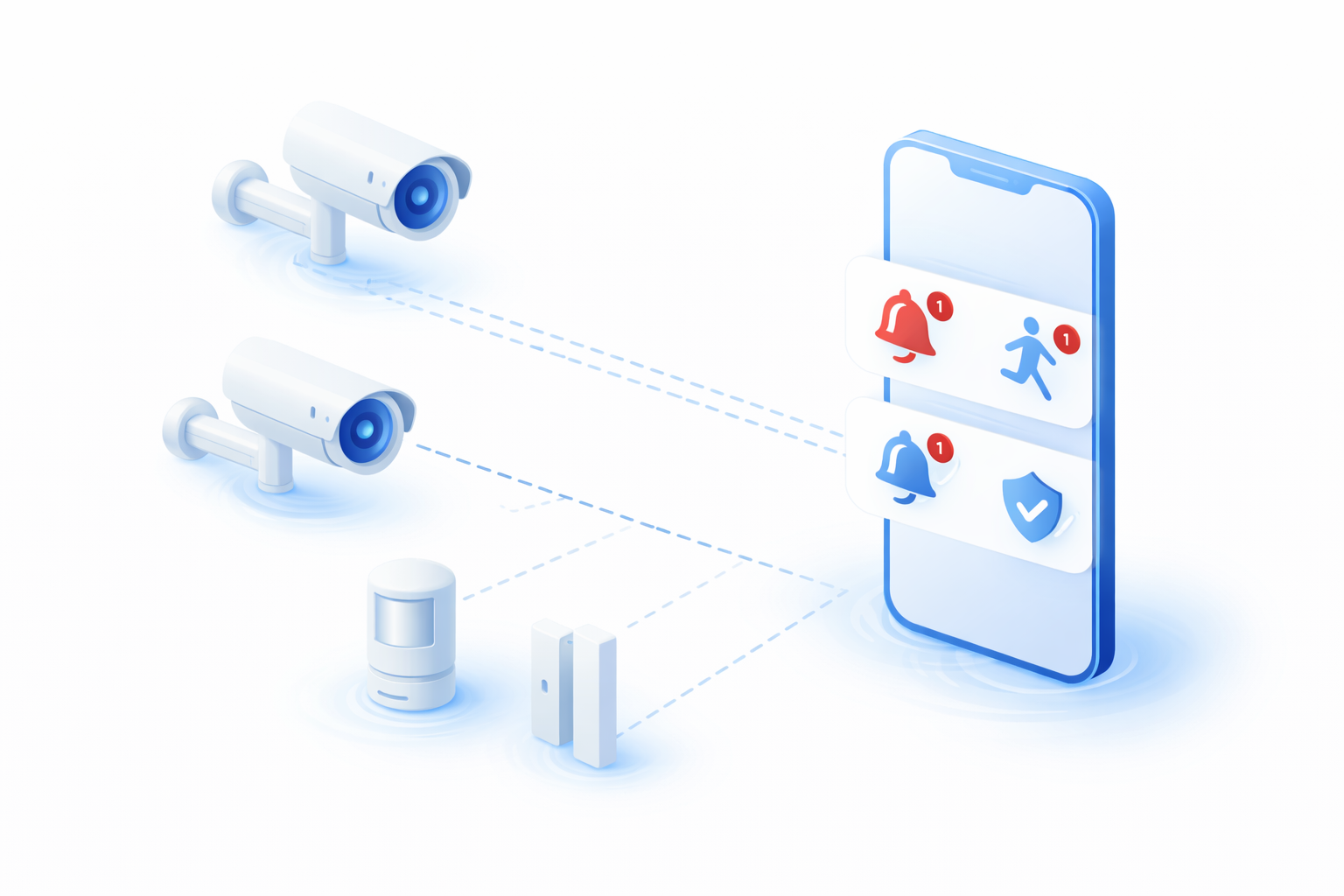 Illustration Überwachungssysteme